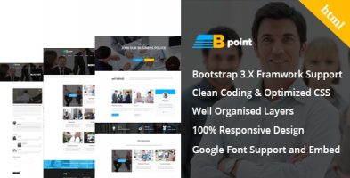 Bpoint - Business And Corporate HTML5 Responsive Template
