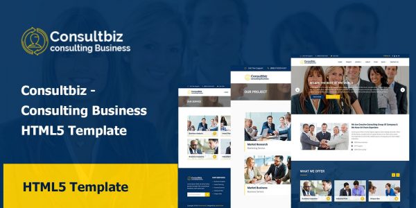 Consultbiz - Consulting Business HTML5 Template