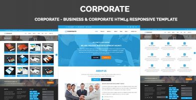 Corporate - Business & Corporate HTML5 Responsive Template