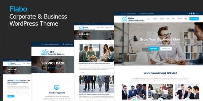 Flabo - Corporate WordPress Theme