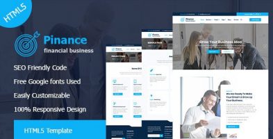 Pinance - Financial & Corporate Business HTML5 Template